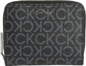 Calvin Klein Geldbörse "CK MUST Z/A WLLT W/FLAP MD MONO"