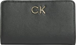 Calvin Klein Geldbörse "RE-LOCK BIFOLD FRENCH WALLET" schwarz