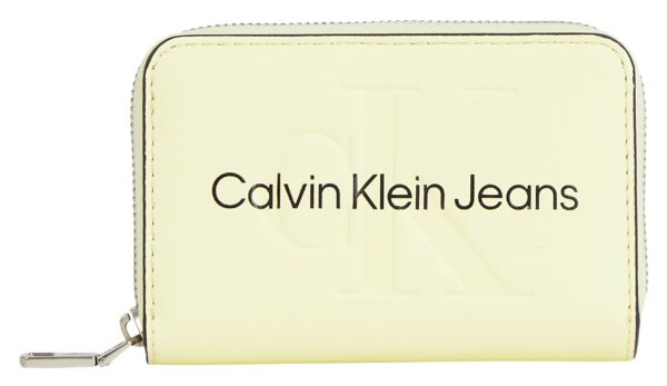 Calvin Klein Jeans Geldbörse "SCULPTED MED ZIP AROUND MONO"
