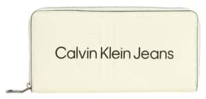 Calvin Klein Jeans Geldbörse "SCULPTED ZIP AROUND MONO"