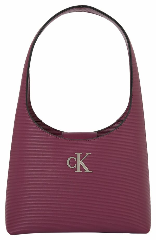 Calvin Klein Jeans Schultertasche "MINIMAL MONOGRAM SHOULDER BAG T" lila