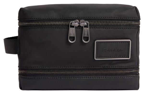 Calvin Klein Kosmetiktasche "CK ELEVATED DOUBLE ZIP WASHBAG"