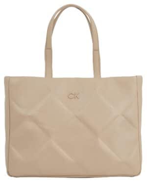 Calvin Klein Shopper "RE-LOCK QUILT TOTE LG"