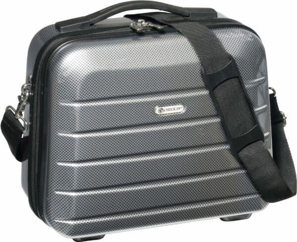 CHECK.IN Beautycase "London 2.0" silberfarben
