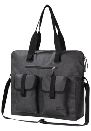 Jack Wolfskin Umhängetasche "TRAVELTOPIA SHOPPER 26" grau