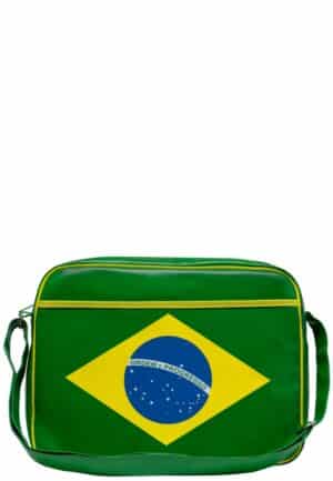 LOGOSHIRT Schultertasche "Brazil - ordem e progresso"