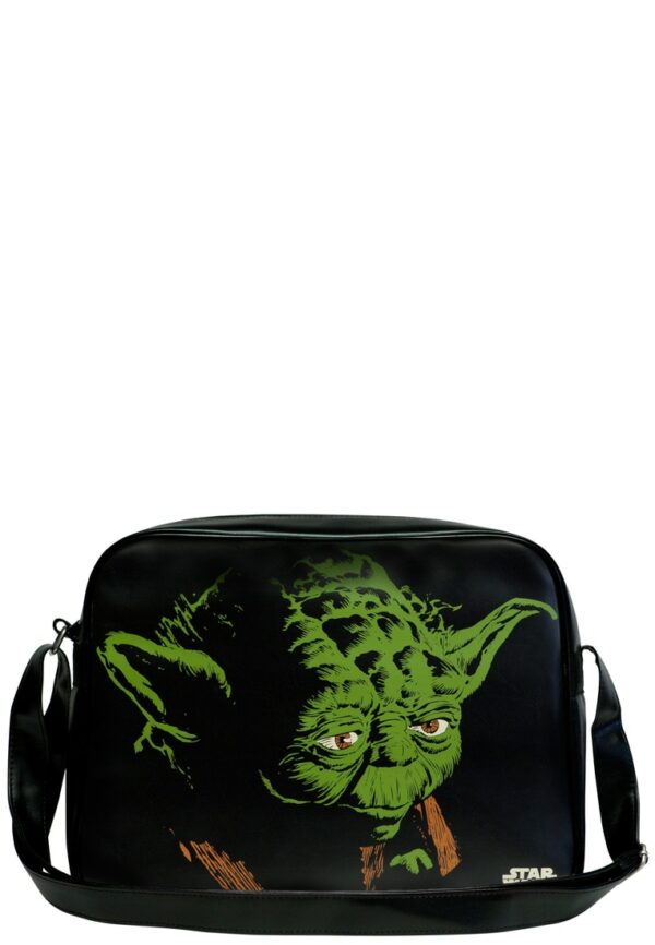 LOGOSHIRT Schultertasche "Yoda - Krieg der Sterne"