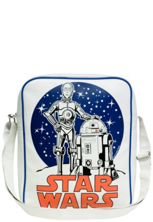 LOGOSHIRT Umhängetasche "Krieg der Sterne - C-3PO R2-D2"