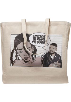 MisterTee Handtasche "Sorry Oversize Canvas Tote Bag"