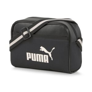 PUMA Schultertasche "Campus Reporter Umhängetasche Erwachsene" schwarz