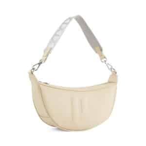 PUMA Schultertasche "PUMA Sense Mini Hobo Bag Damen" beige