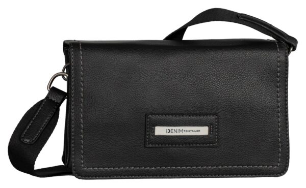 TOM TAILOR Denim Umhängetasche "SUZAN Flap bag M no zip"