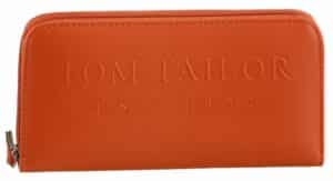 TOM TAILOR Geldbörse "Teresa Long zip wallet" orange