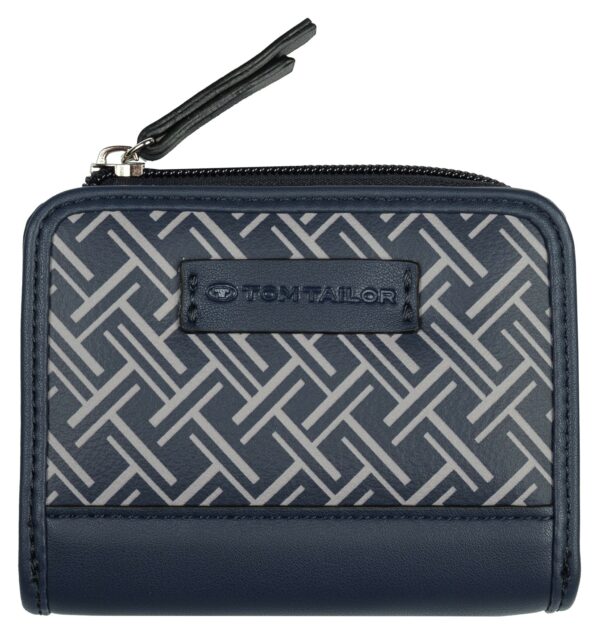 TOM TAILOR Geldbörse "Yoki Neck wallet S" blau