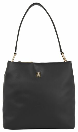 Tommy Hilfiger Beuteltasche "TH SOFT BUCKET" schwarz