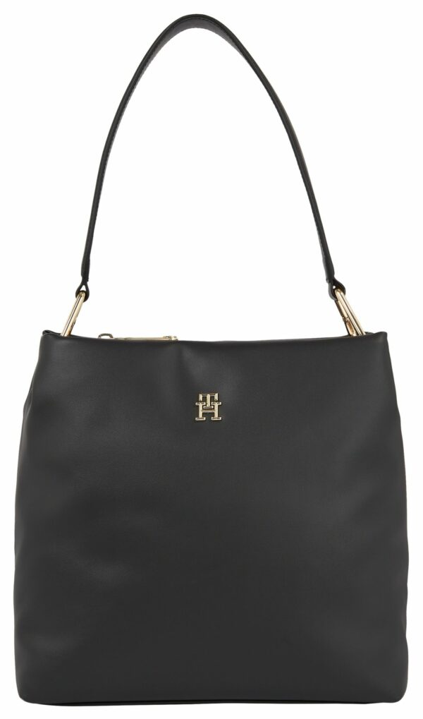 Tommy Hilfiger Beuteltasche "TH SOFT BUCKET" schwarz