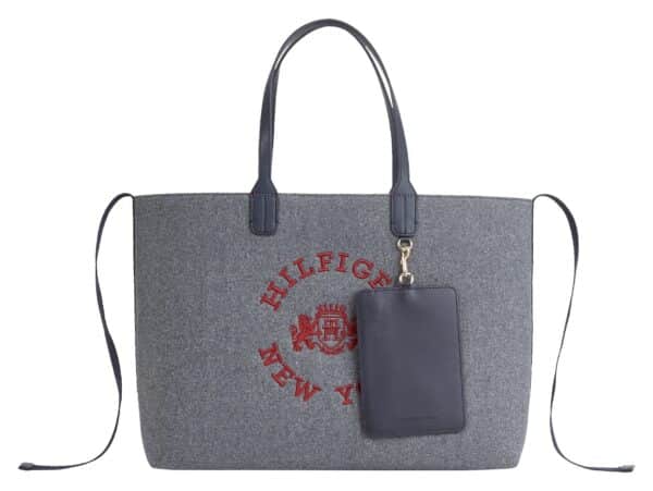 Tommy Hilfiger Shopper "ICONIC TOMMY TOTE WOOL LOGO"