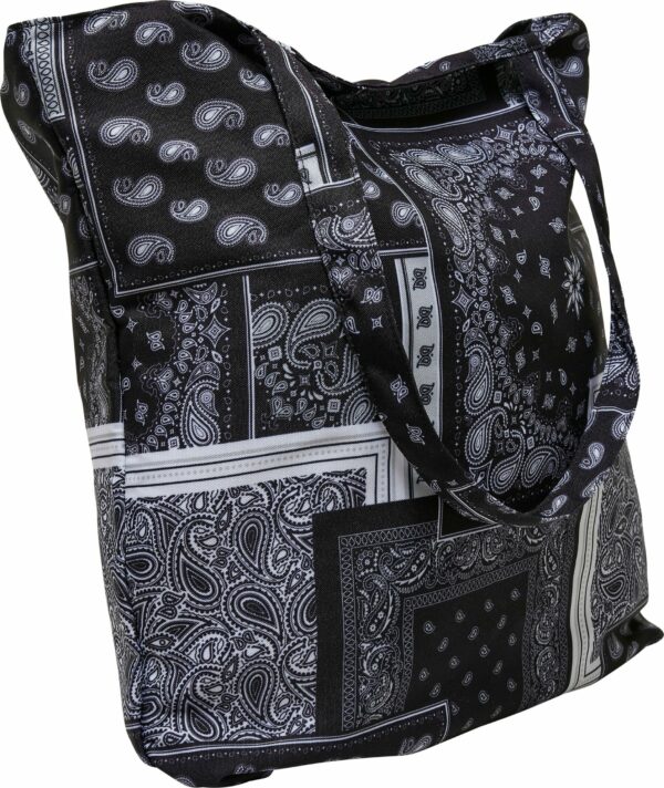 URBAN CLASSICS Umhängetasche "Unisex Bandana Patchwork Print Tote Bag"